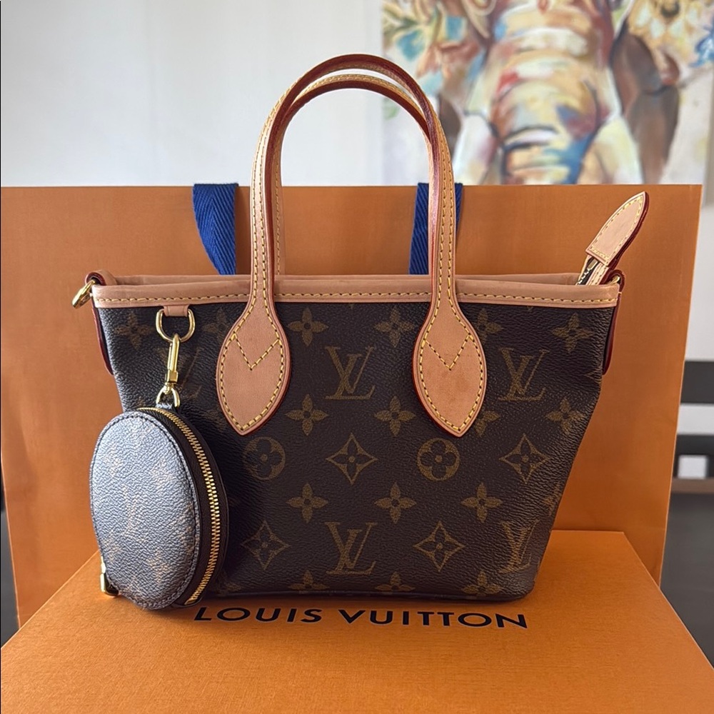 Louis Vuitton Neverfull BB Monogram Bag- no strap
